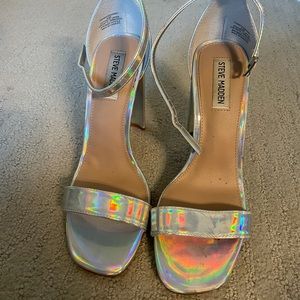 Holographic Steve Madden heels